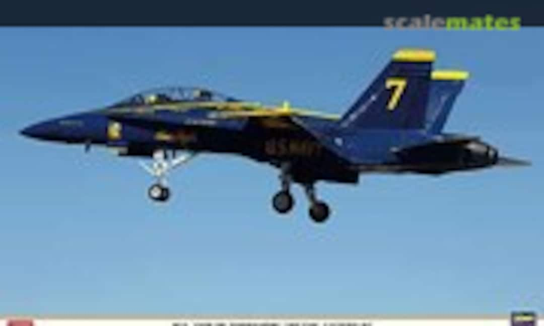 1:48 F/A-18B/D Hornet `Blue Angels´ (Hasegawa 09956)