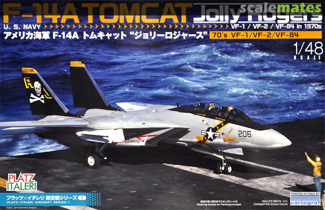 Boxart F-14A Tomcat "Jolly Rogers" TPA-01 Platz