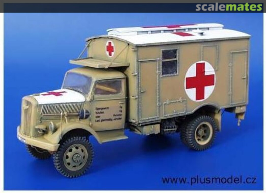 Boxart Opel Blitz 4x4 Ambulance 092 PlusModel