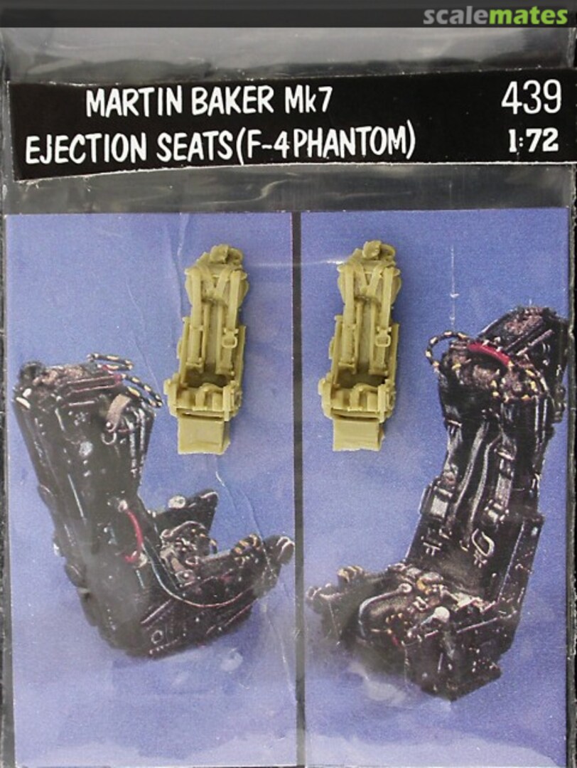 Boxart Martin Baker Mk 7 Ejection seats ( F-4) 439 Verlinden Productions