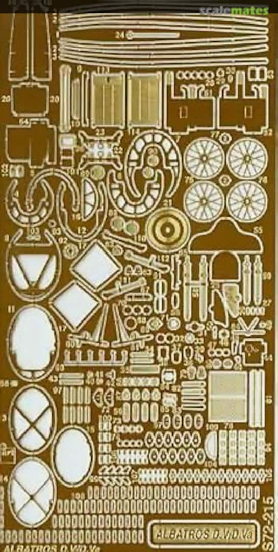 Boxart Albatros D.V/D.Va S72-215 Part