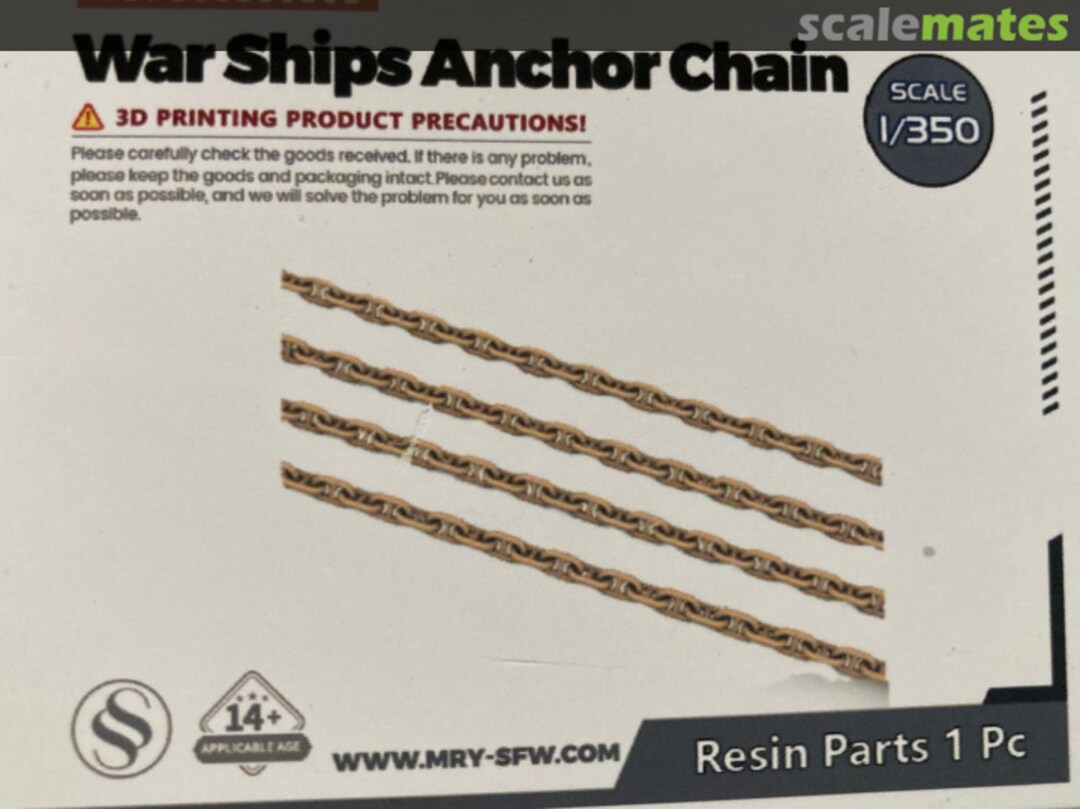 Boxart War Ships Anchor Chain SS8888350801 Yao's Studio