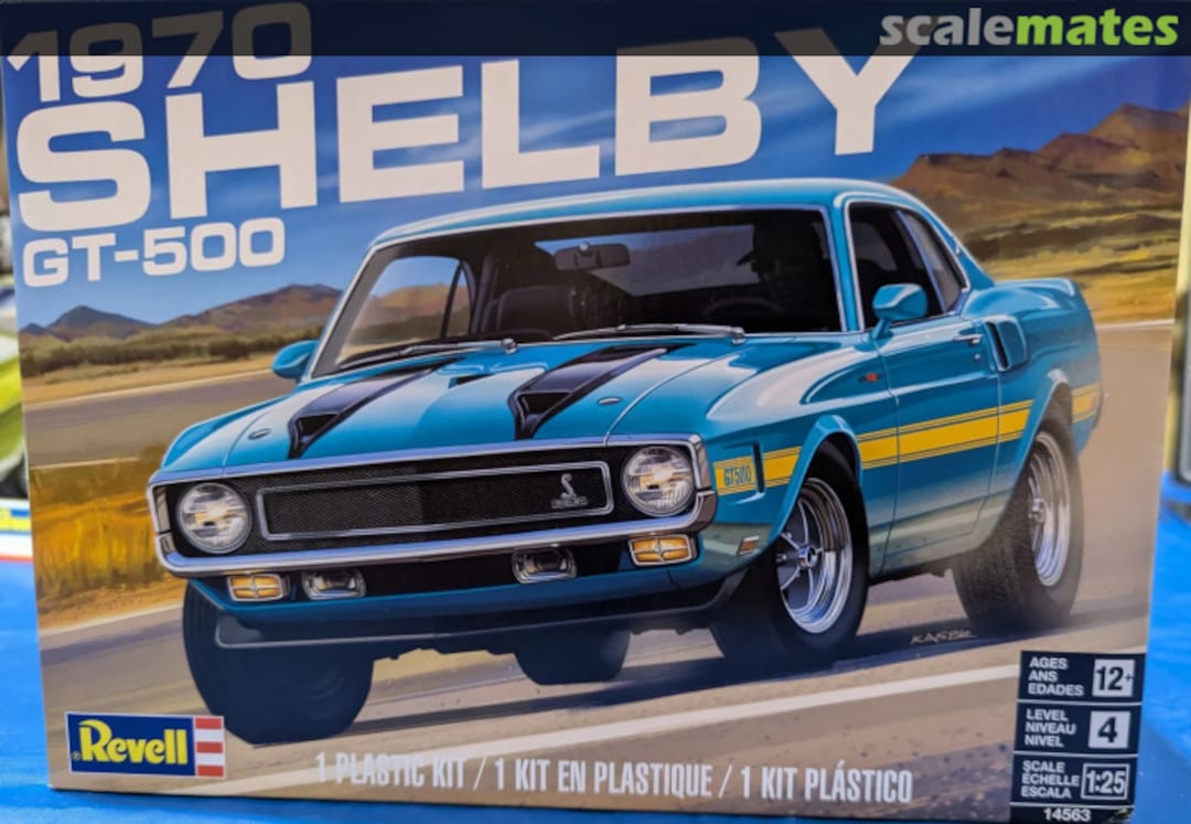 Boxart '70 Shelby Mustang GT500 14563 Revell