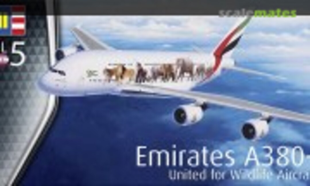 1:144 Airbus A380 Emirates &quot;Wild-Life&quot; (Revell 03882)