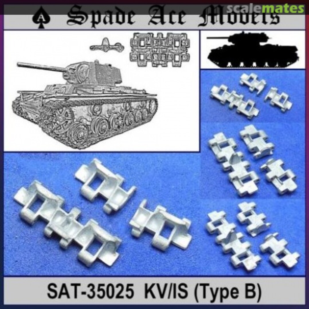 Boxart KV/IS (Type B) Metal tracks SAT-35025 Spade Ace Models