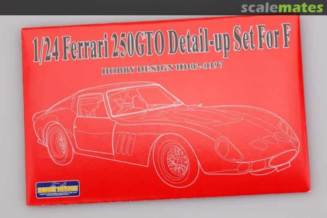 Boxart Ferrari 250GTO Detail-up Set HD02-0197 Hobby Design