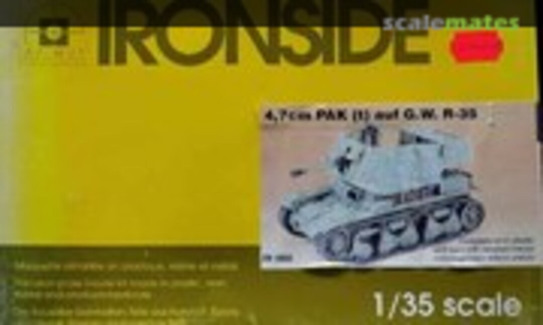 1:35 4,7 cm PAK (t) auf G.W. R-35 (Azimut-Ironside IR 002)