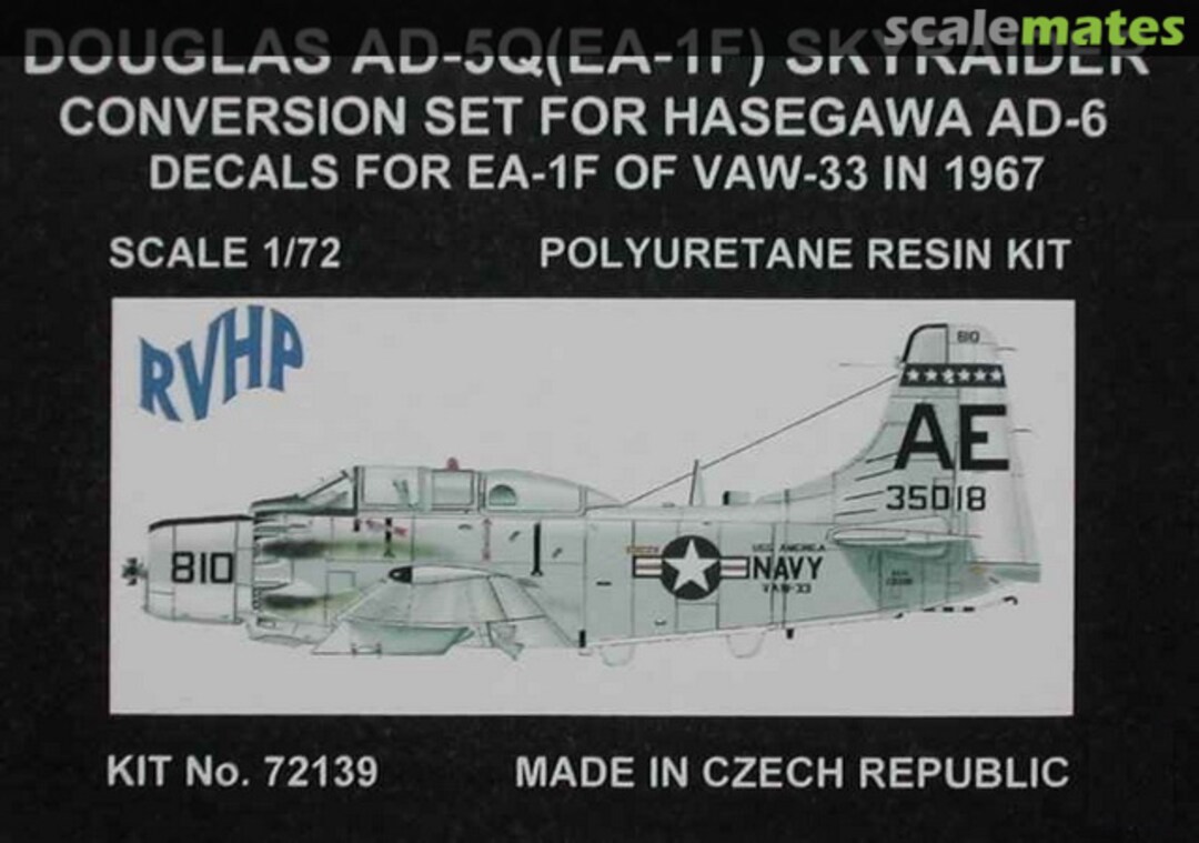 Boxart Douglas AD-5Q (EA-1F) Skyraider 72139 RVHP