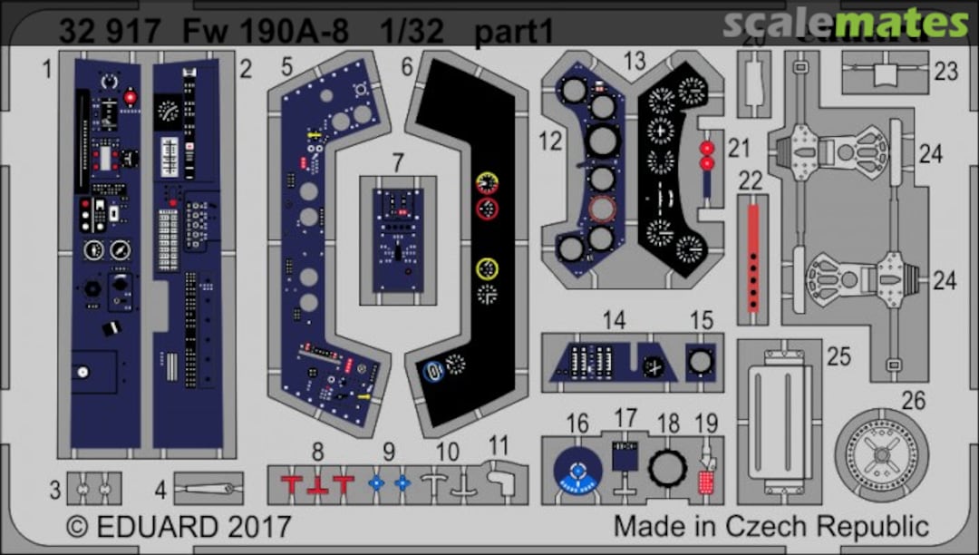 Boxart Fw 190A-8 interior 32917 Eduard