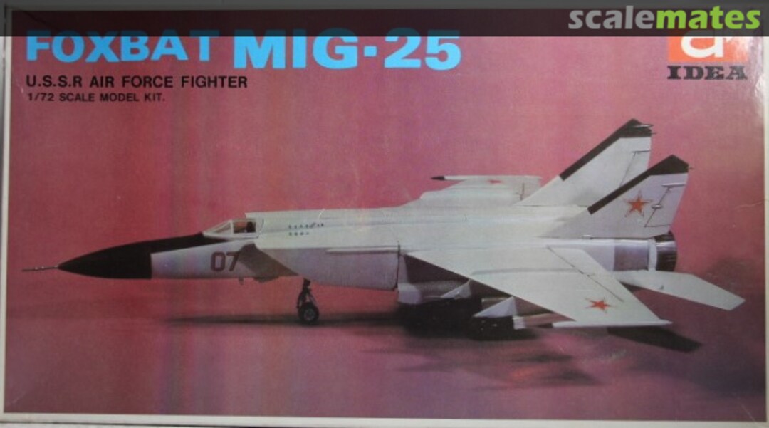 Boxart Foxbat Mig-25 AP-003 Idea