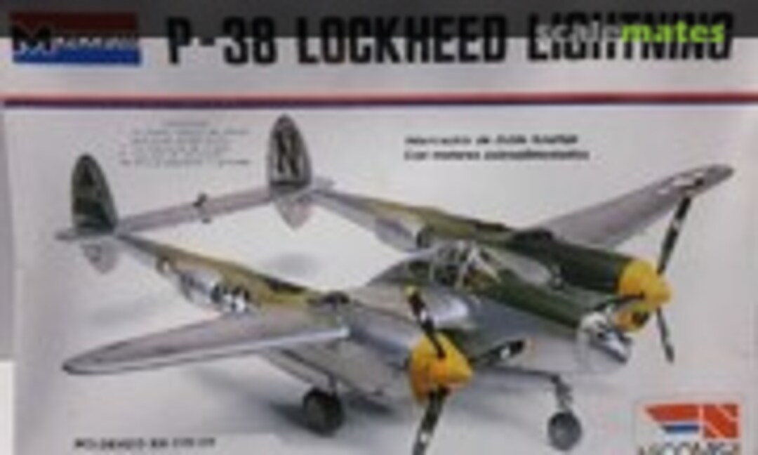 1:48 P-38 Lockheed Lightning (Monogram/Necomisa 6848)