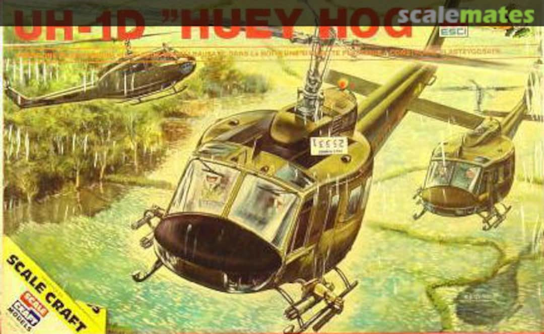 Boxart Bell UH-1D 9009 ESCI/Scale Craft