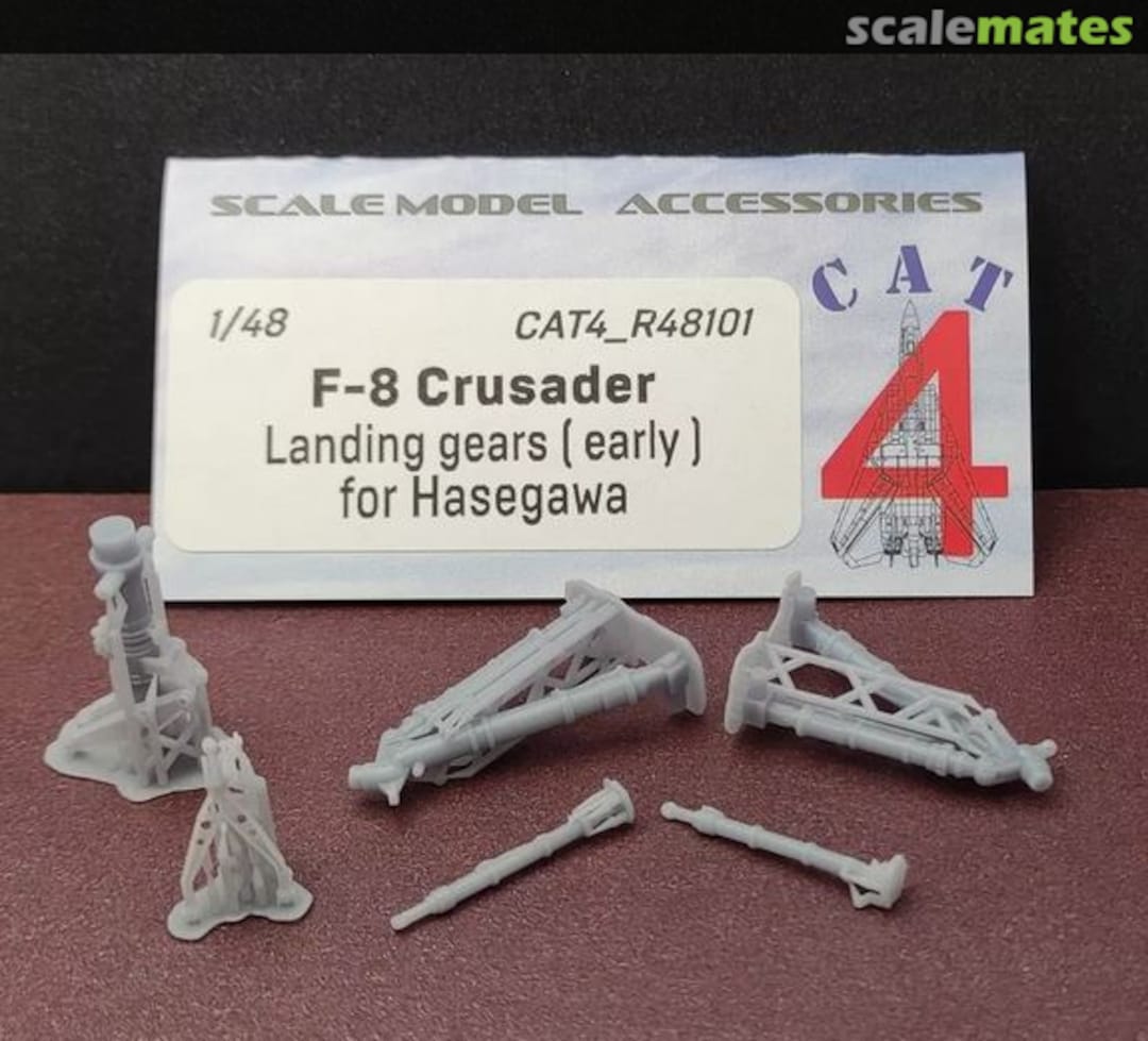 Boxart F-8 Crusader Landing gears (early) R48101 CAT4