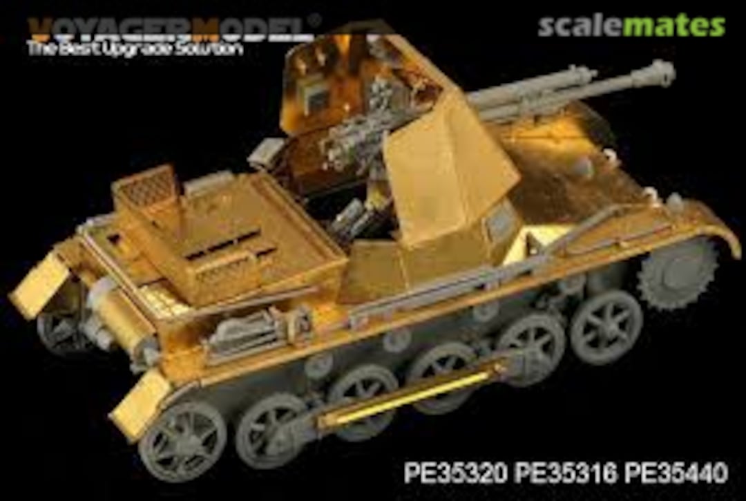 Boxart 47mm PaK(t) Panzerjager I basic PE35440 Voyager Model