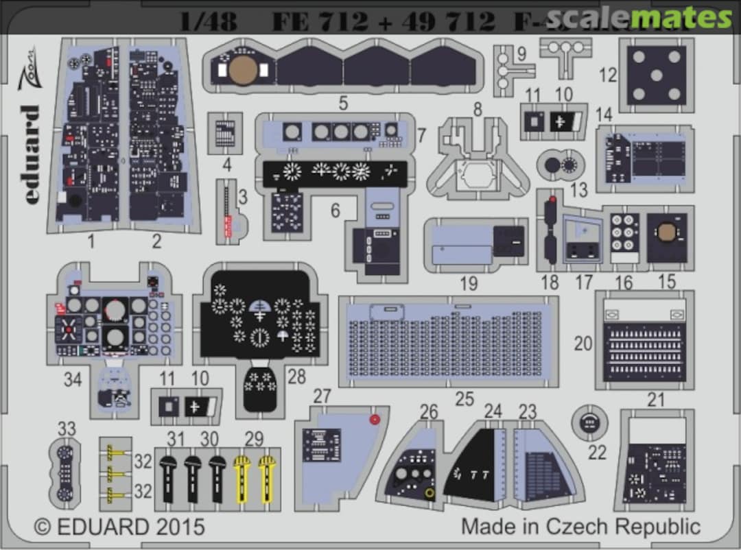 Boxart F-4J interior S.A. FE712 Eduard