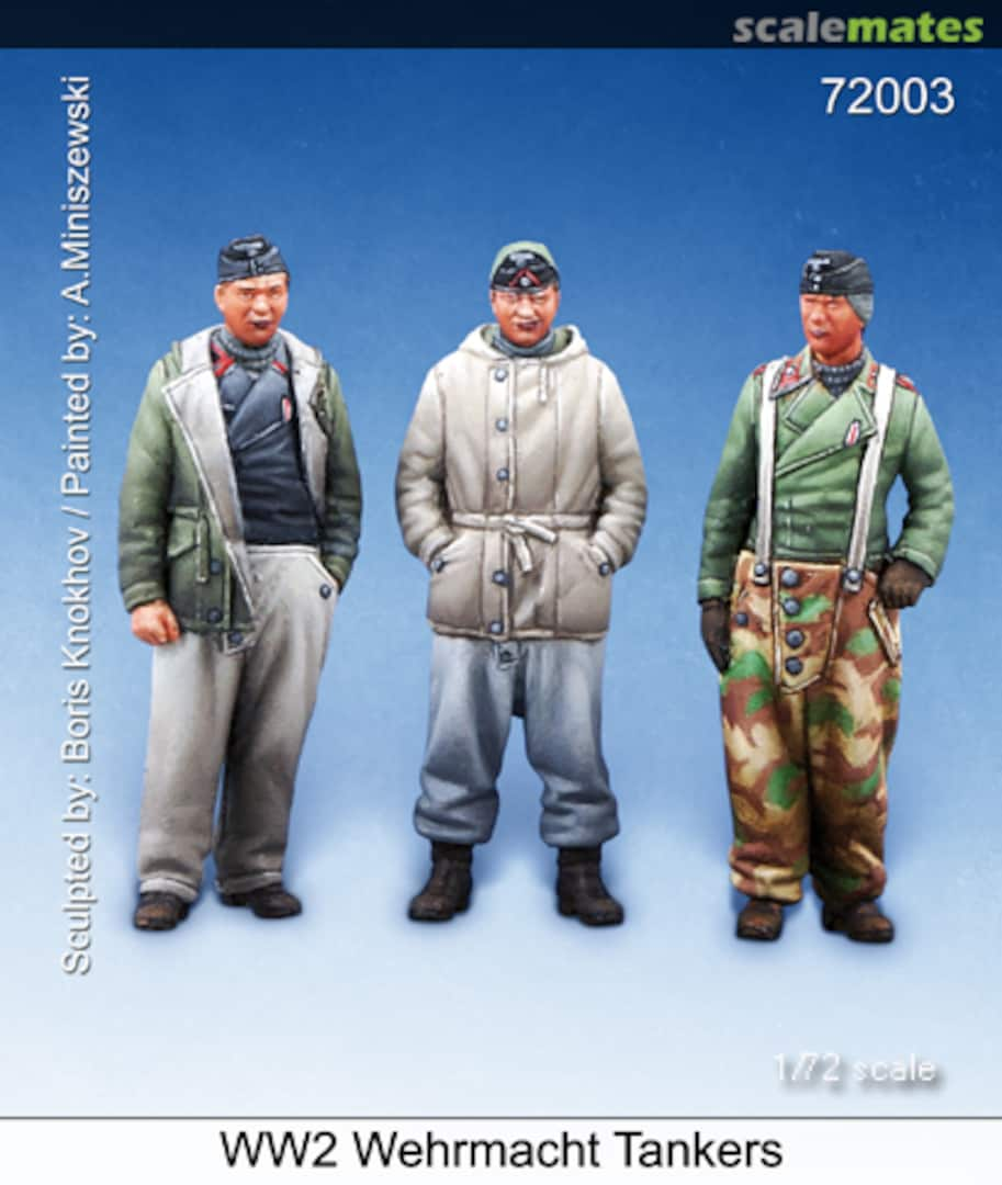 Boxart WW2 Wehrmacht Tankers 72003 Mantis Miniatures