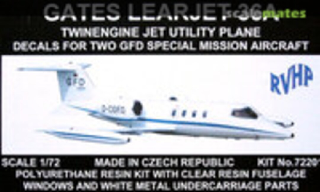 1:72 Gates Learjet 36A (RVHP 72201)