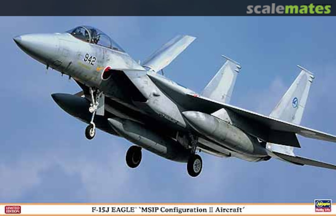 Boxart F-15J Eagle `MSIP Configuration II Aircraft´ 09957 Hasegawa