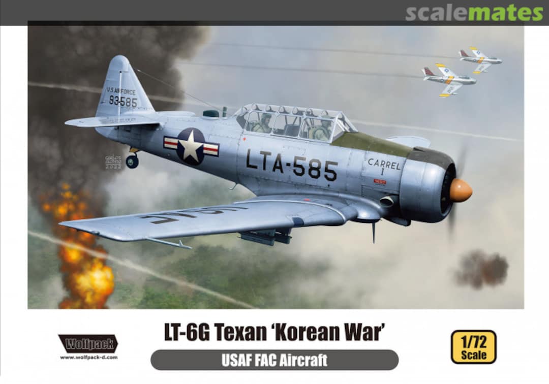 Boxart LT-6G Texan 'Korean War' WP17211 Wolfpack