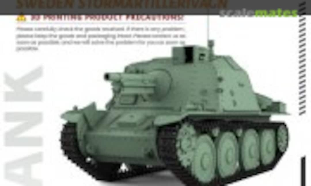 1:72 Stormartillerivagn m/43 (1944) (SSMODEL 72734)