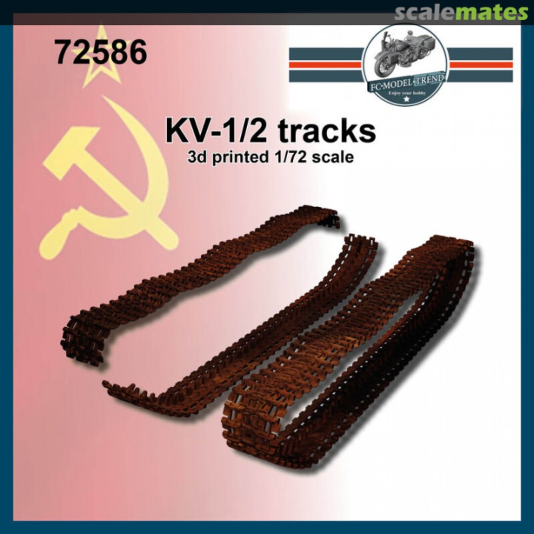 Boxart KV-1/2 tracks 72586 FC Model Trend