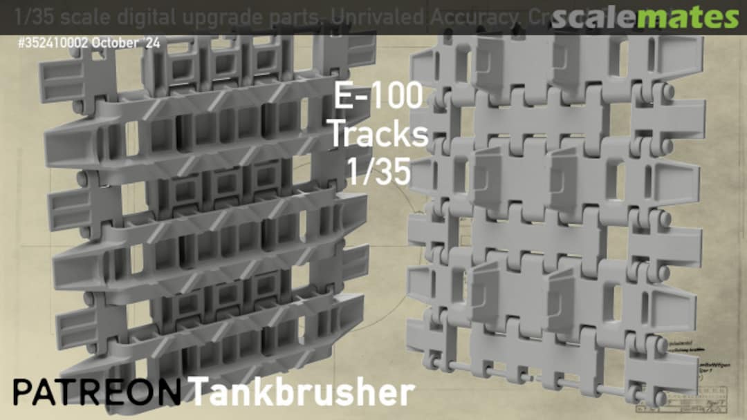 Boxart E-100 352410002 Tankbrusher Scale Modeling