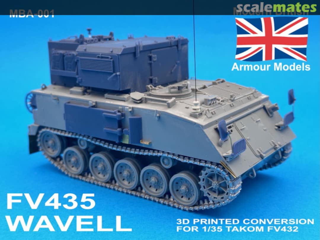 Boxart FV435 Wavell MBA-001 Modern British Armour Models