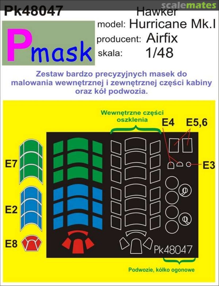 Boxart Hawker Hurricane Mk.I PK48047 Pmask