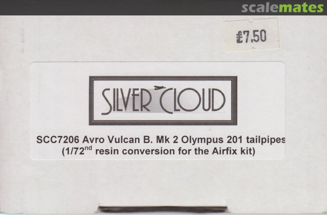 Boxart Avro Vulcan B. Mk2 Olympus 201 Tailpipes SCC7206 Silver Cloud