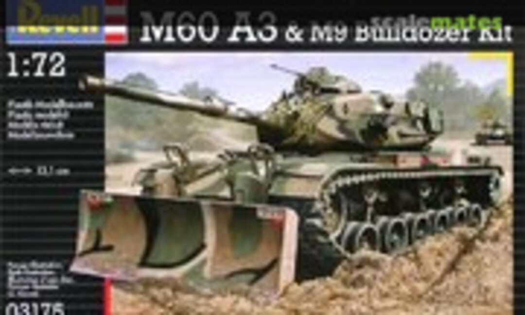 1:72 M60 A3 with M9 Bulldozer Kit (Revell 03175)