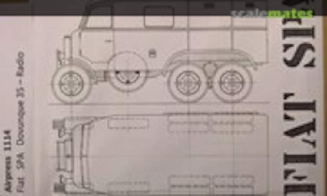 1:35 Fiat SPA Dovunque 35 - Radio (Air Press Models 1114)