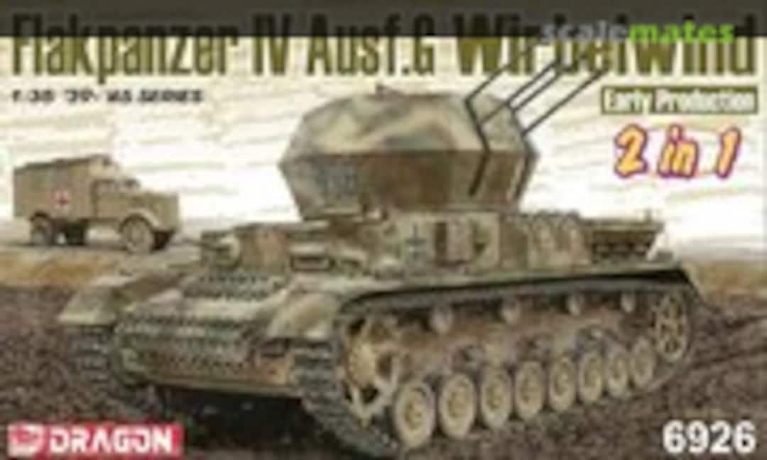 1:35 Flakpanzer IV Ausf.G Wirbelwind Early Production (Dragon 6926)