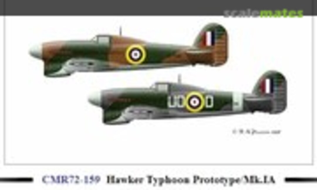 1:72 Hawker Typhoon Prototype/Mk.IA (CMR CMR72-159)