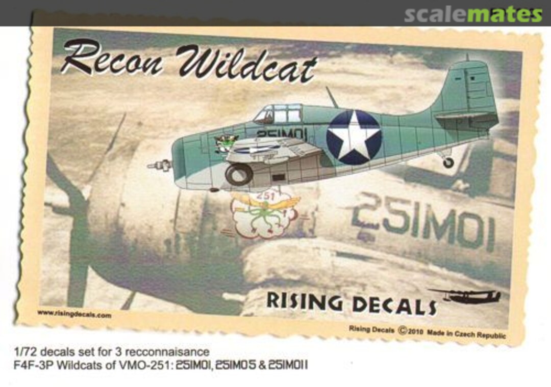 Boxart Recon Wildcat RD 72035 Rising Decals