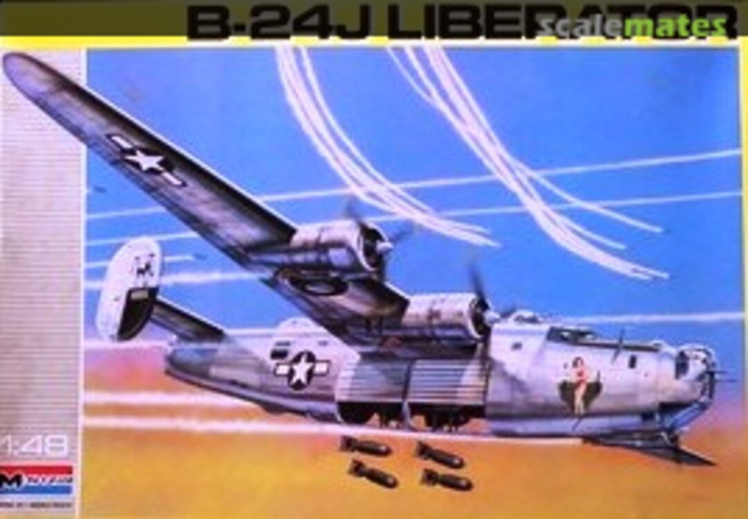 Boxart B-24J Liberator 5608 Monogram