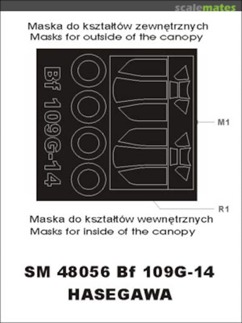 Boxart Bf 109G-14 SM48056 Montex