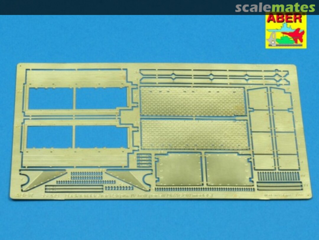 Boxart Back Fenders for P.Kpfw. IV - Sd.Kfz. 141/1 & 141/2 35A49 Aber