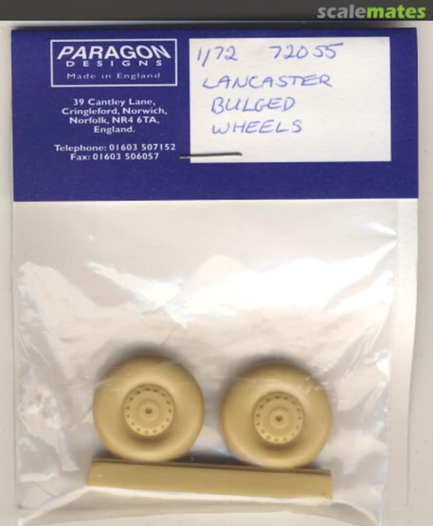 Boxart Lancaster Bulged Wheels 72055 Paragon Designs