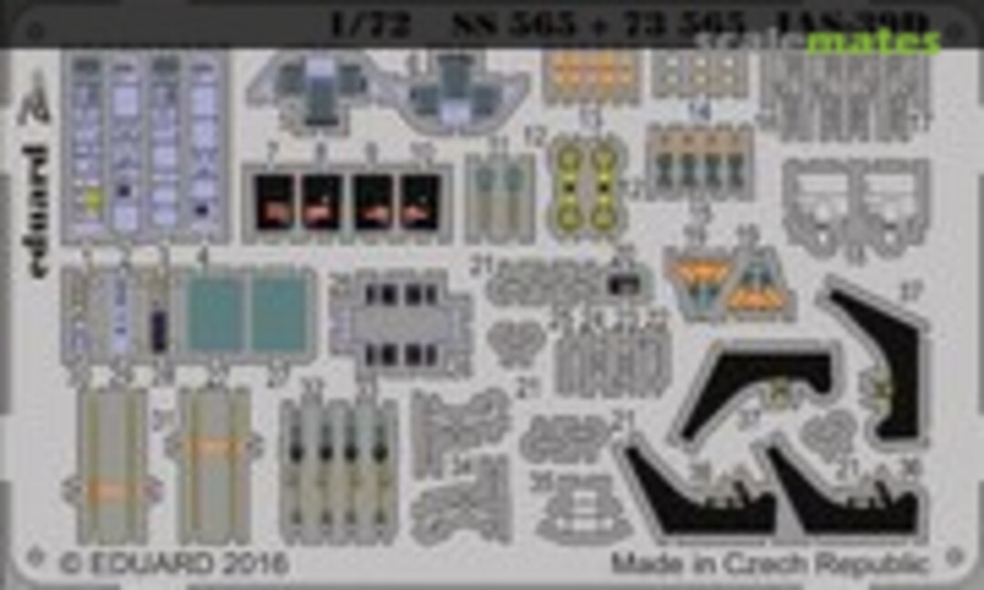 1:72 JAS-39D REVELL 3965 (Eduard SS565)