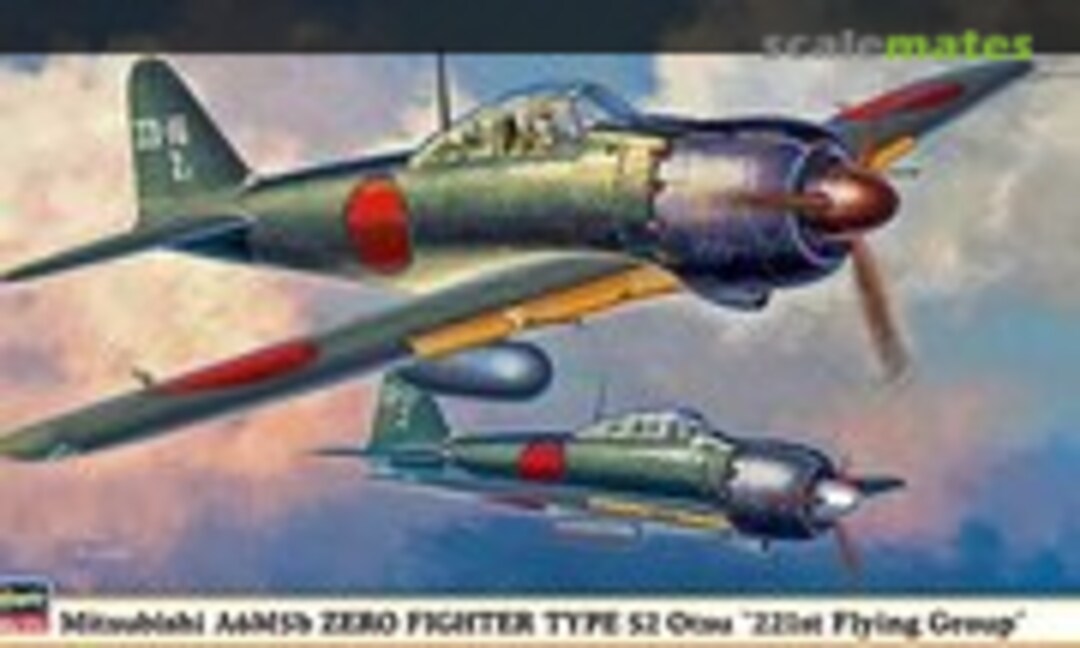 1:48 Mitsubishi A6M5b Zero Fighter Type 52 Otsu `221st Flying Group´ (Hasegawa 09847)