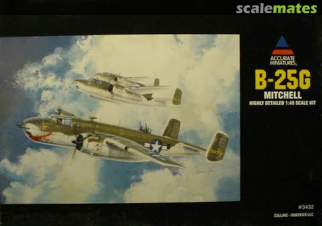 Boxart B-25G Mitchell 3432 Accurate Miniatures