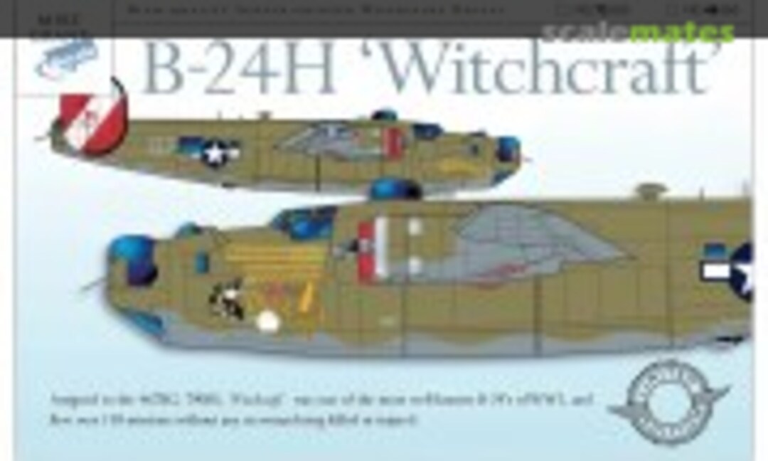 1:72 B-24H &quot;Witchcraft&quot; (Mike Grant Decals MG 72-050)