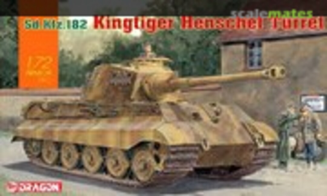 1:72 Sd.Kfz.182 Kingtiger Henschel Turret (Dragon 7558)