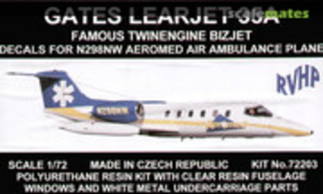 1:72 Gates Learjet 35A (RVHP 72203)