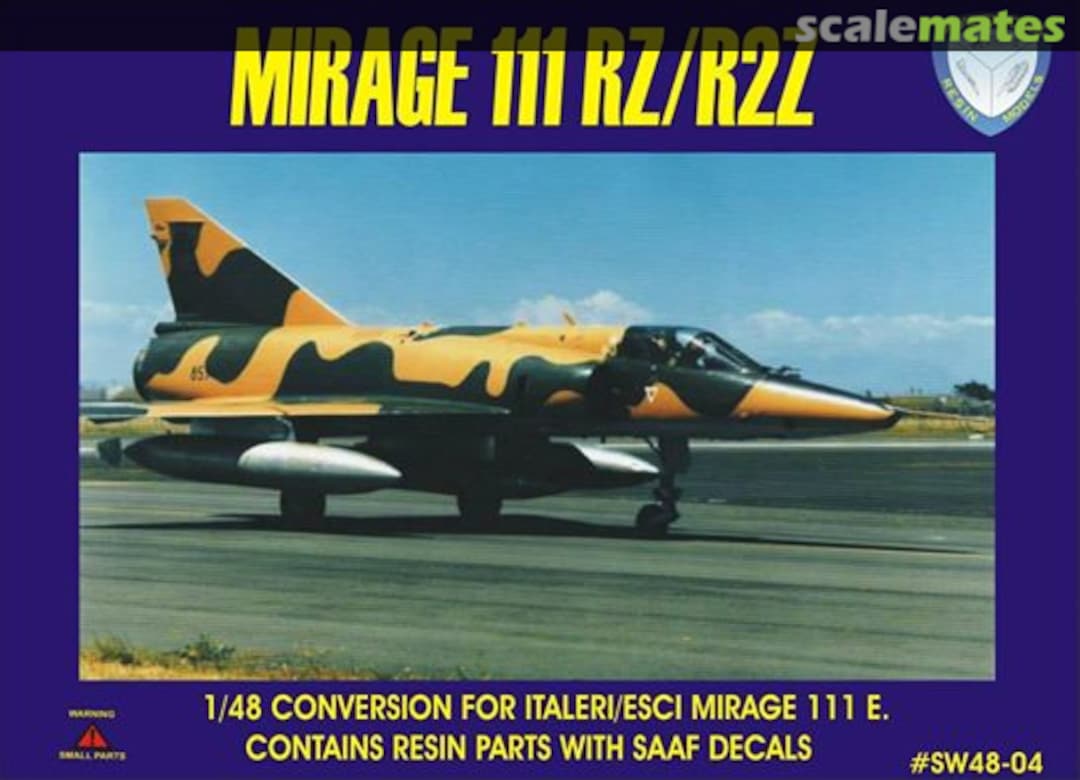 Boxart Mirage 111 RZ/R2Z SW48-04 ScaleWorx