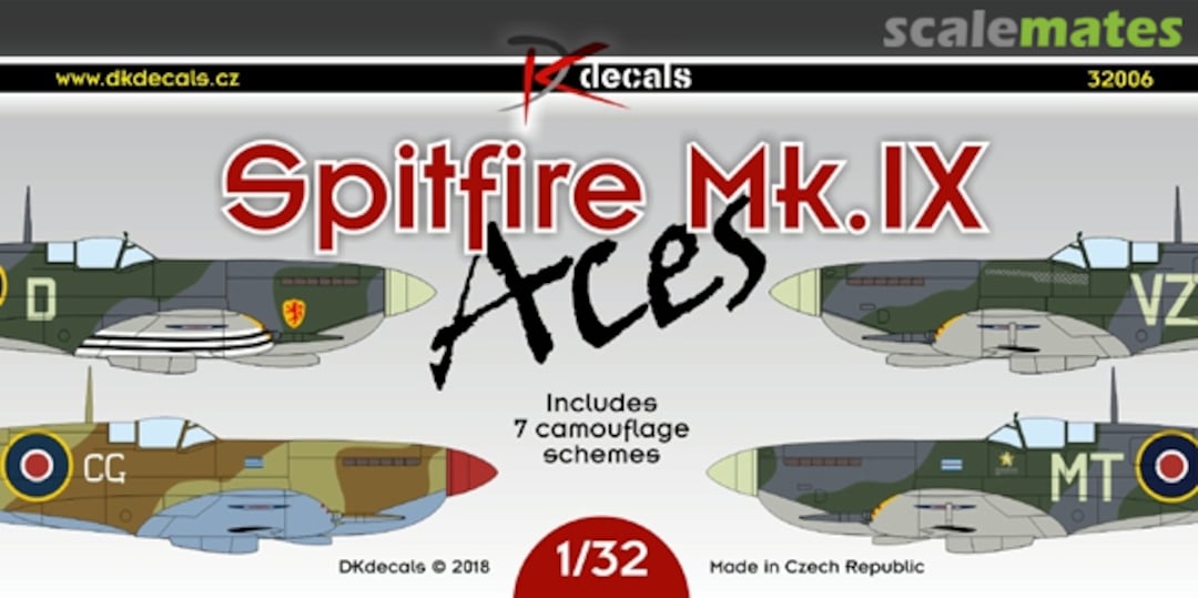 Boxart Spitfire Mk. IX 32006 DK Decals