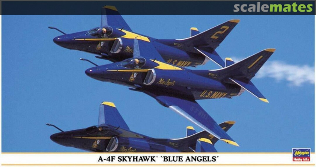 Boxart A-4F Skyhawk `Blue Angels´ 09648 Hasegawa