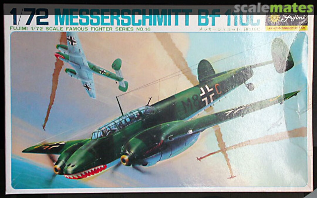 Boxart Messerschmitt Bf 110C 7A16 Fujimi