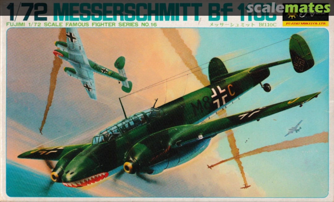 Boxart Messerschmitt Bf 110C 16 Fujimi