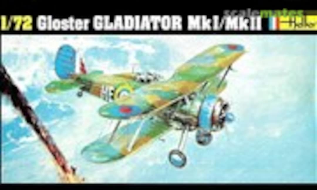 1:72 Gloster Gladiator Mk I/Mk II (Heller 270)